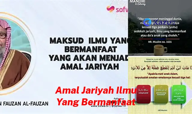 Temukan 7 Manfaat Amal Jariyah Ilmu yang Berguna, Jarang Diketahui!