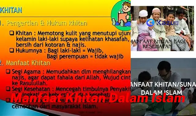 Temukan Rahasia Manfaat Khitan dalam Islam yang Jarang Diketahui