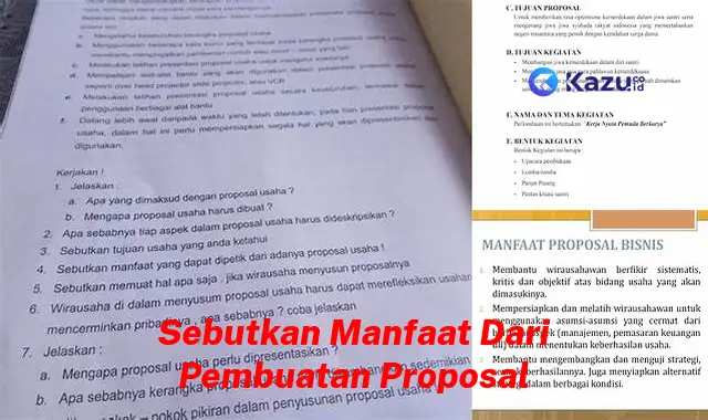 Ketahui 7 Manfaat Pembuatan Proposal yang Bikin Kamu Penasaran