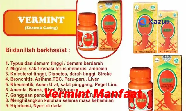 Temukan Manfaat Vermint yang Jarang Diketahui